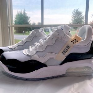 NWOT NIKE sz 13 Air Jordan shoes MA2 Concord White Black Court Purple CV8122-105